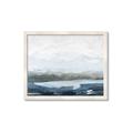 Picture of Slow Waters Blue _GroupedProduct_Rectangle_Landscape_Framed_Matted_