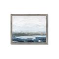 Picture of Slow Waters Blue _GroupedProduct_Rectangle_Landscape_Framed_Matted_