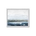 Picture of Slow Waters Blue _GroupedProduct_Rectangle_Landscape_Framed_Matted_