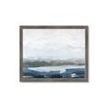 Picture of Slow Waters Blue _GroupedProduct_Rectangle_Landscape_Framed_Matted_