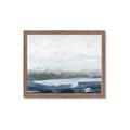 Picture of Slow Waters Blue _GroupedProduct_Rectangle_Landscape_Framed_Matted_