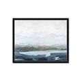 Picture of Slow Waters Blue _GroupedProduct_Rectangle_Landscape_Framed_Matted_