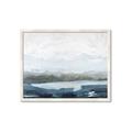 Picture of Slow Waters Blue _GroupedProduct_Rectangle_Landscape_Framed_Matted_