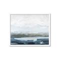 Picture of Slow Waters Blue _GroupedProduct_Rectangle_Landscape_Framed_Matted_