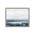 Picture of Slow Waters Blue _GroupedProduct_Rectangle_Landscape_Framed_Matted_