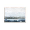 Picture of Slow Waters Blue _GroupedProduct_Rectangle_Landscape_Framed_Matted_