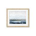 Picture of Slow Waters Blue _GroupedProduct_Rectangle_Landscape_Framed_Matted_