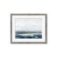 Picture of Slow Waters Blue _GroupedProduct_Rectangle_Landscape_Framed_Matted_