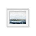 Picture of Slow Waters Blue _GroupedProduct_Rectangle_Landscape_Framed_Matted_