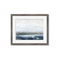 Picture of Slow Waters Blue _GroupedProduct_Rectangle_Landscape_Framed_Matted_