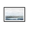 Picture of Slow Waters Blue _GroupedProduct_Rectangle_Landscape_Framed_Matted_