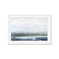 Picture of Slow Waters Blue _GroupedProduct_Rectangle_Landscape_Framed_Matted_