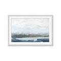 Picture of Slow Waters Blue _GroupedProduct_Rectangle_Landscape_Framed_Matted_