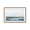 Picture of Slow Waters Blue _GroupedProduct_Rectangle_Landscape_Framed_Matted_