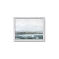 Picture of Slow Waters Teal  _GroupedProduct_Rectangle_Landscape_Framed_Matted_