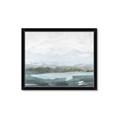 Picture of Slow Waters Teal  _GroupedProduct_Rectangle_Landscape_Framed_Matted_