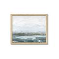 Picture of Slow Waters Teal  _GroupedProduct_Rectangle_Landscape_Framed_Matted_