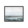 Picture of Slow Waters Teal  _GroupedProduct_Rectangle_Landscape_Framed_Matted_