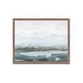 Picture of Slow Waters Teal  _GroupedProduct_Rectangle_Landscape_Framed_Matted_
