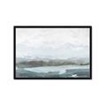 Picture of Slow Waters Teal  _GroupedProduct_Rectangle_Landscape_Framed_Matted_