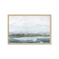 Picture of Slow Waters Teal  _GroupedProduct_Rectangle_Landscape_Framed_Matted_