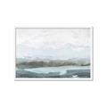 Picture of Slow Waters Teal  _GroupedProduct_Rectangle_Landscape_Framed_Matted_