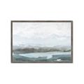 Picture of Slow Waters Teal  _GroupedProduct_Rectangle_Landscape_Framed_Matted_
