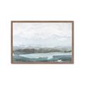 Picture of Slow Waters Teal  _GroupedProduct_Rectangle_Landscape_Framed_Matted_