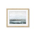 Picture of Slow Waters Teal  _GroupedProduct_Rectangle_Landscape_Framed_Matted_
