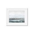 Picture of Slow Waters Teal  _GroupedProduct_Rectangle_Landscape_Framed_Matted_