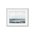 Picture of Slow Waters Teal  _GroupedProduct_Rectangle_Landscape_Framed_Matted_