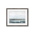 Picture of Slow Waters Teal  _GroupedProduct_Rectangle_Landscape_Framed_Matted_