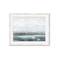 Picture of Slow Waters Teal  _GroupedProduct_Rectangle_Landscape_Framed_Matted_