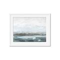 Picture of Slow Waters Teal  _GroupedProduct_Rectangle_Landscape_Framed_Matted_