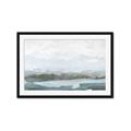 Picture of Slow Waters Teal  _GroupedProduct_Rectangle_Landscape_Framed_Matted_