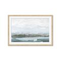 Picture of Slow Waters Teal  _GroupedProduct_Rectangle_Landscape_Framed_Matted_