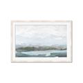 Picture of Slow Waters Teal  _GroupedProduct_Rectangle_Landscape_Framed_Matted_