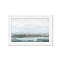 Picture of Slow Waters Teal  _GroupedProduct_Rectangle_Landscape_Framed_Matted_