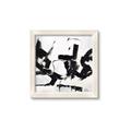 Picture of Black Abstract with Fine Line _GroupedProduct_Square_Framed_Matted_