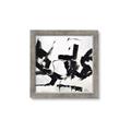 Picture of Black Abstract with Fine Line _GroupedProduct_Square_Framed_Matted_