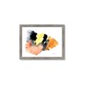 Picture of Watercolor with Orange _GroupedProduct_Rectangle_Landscape_Framed_Matted_
