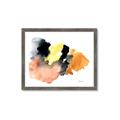 Picture of Watercolor with Orange _GroupedProduct_Rectangle_Landscape_Framed_Matted_
