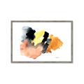 Picture of Watercolor with Orange _GroupedProduct_Rectangle_Landscape_Framed_Matted_