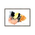 Picture of Watercolor with Orange _GroupedProduct_Rectangle_Landscape_Framed_Matted_