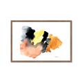 Picture of Watercolor with Orange _GroupedProduct_Rectangle_Landscape_Framed_Matted_