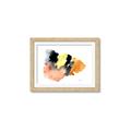 Picture of Watercolor with Orange _GroupedProduct_Rectangle_Landscape_Framed_Matted_