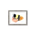 Picture of Watercolor with Orange _GroupedProduct_Rectangle_Landscape_Framed_Matted_