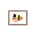 Picture of Watercolor with Orange _GroupedProduct_Rectangle_Landscape_Framed_Matted_