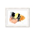 Picture of Watercolor with Orange _GroupedProduct_Rectangle_Landscape_Framed_Matted_