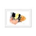 Picture of Watercolor with Orange _GroupedProduct_Rectangle_Landscape_Framed_Matted_